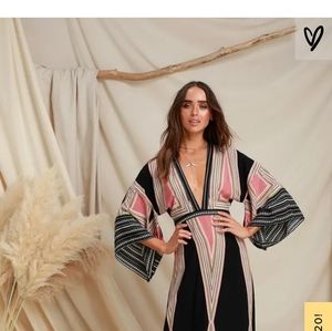 LULU's montecito maxi dress